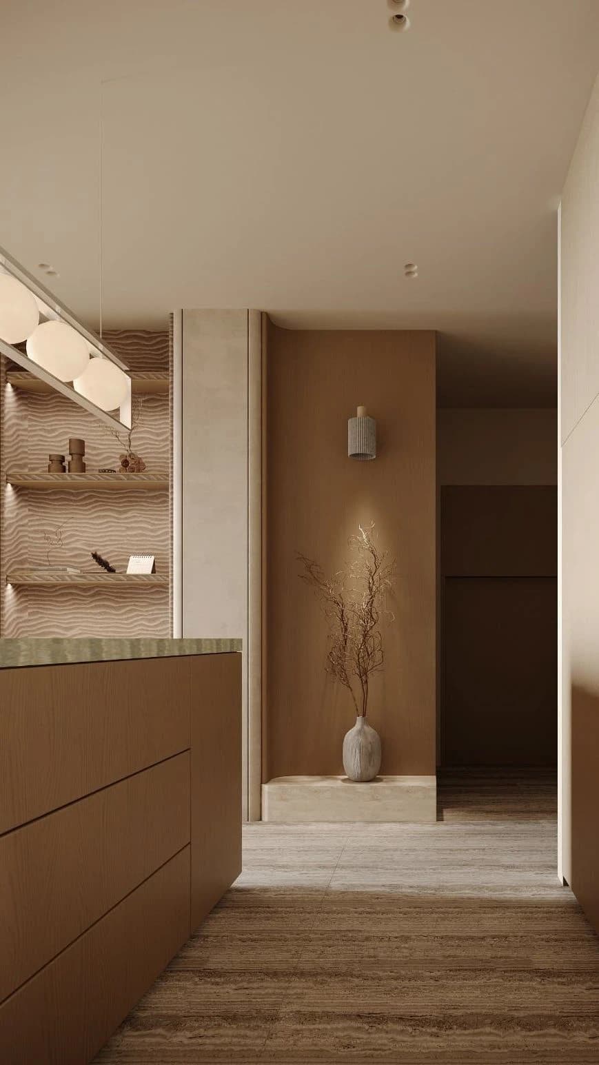 Stone Al Malqa interior, architectural render supplied by Alramz
